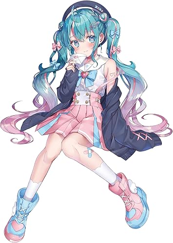 FURYU - Figura de tapón de fideos Hatsune Miku - Hatsune Miku -Love Sailor-