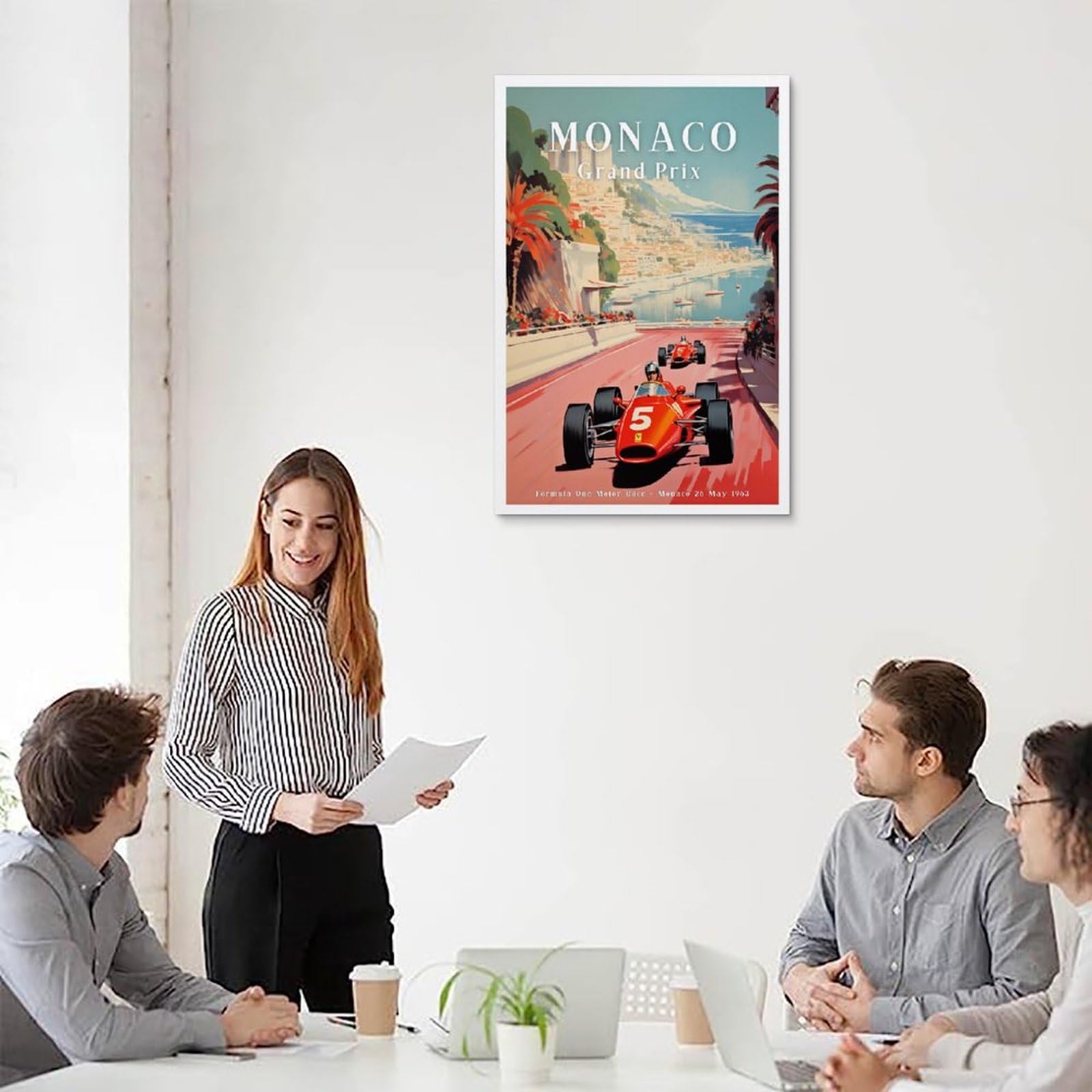 F1 Creation Affiches Murales Décoratives 30x45 Cm - Posters Sans Cadre Pour Chambre Et Salon