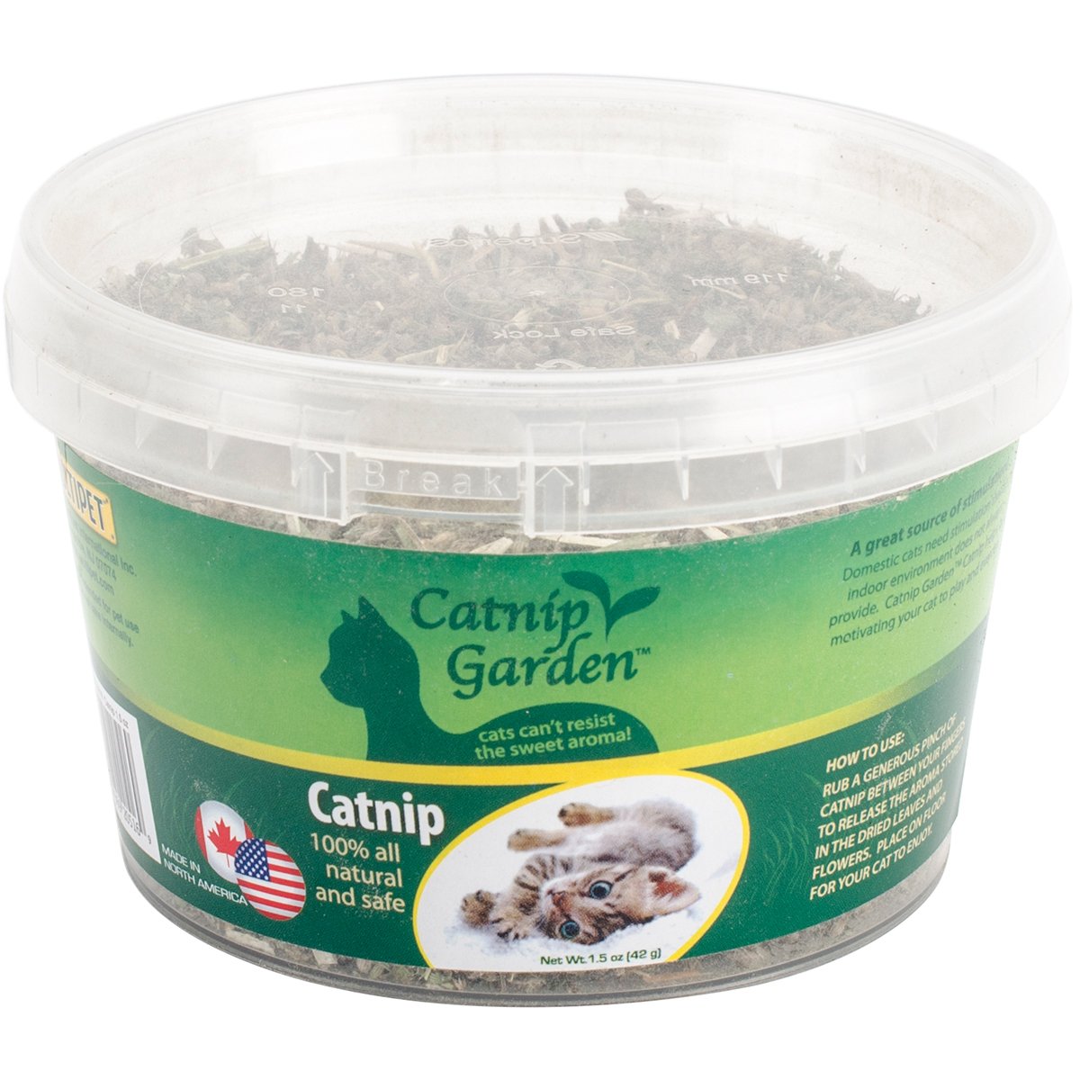 Multipet International 20516 CatnipGDN Katzenminze, 42,5 g, 3 Stück