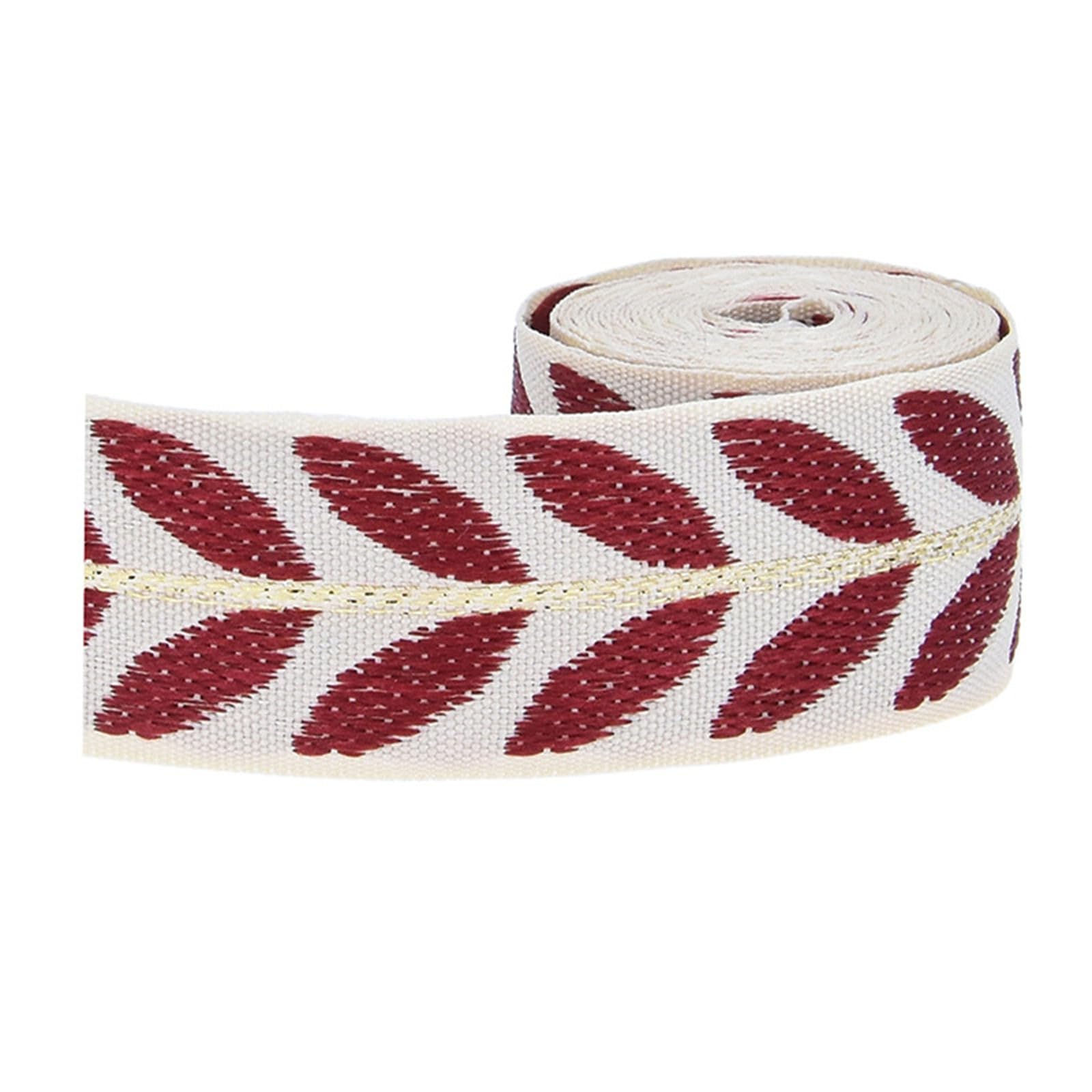 Tsophreniq 2yards 1in Printed Ribbon Gift Wrappings Hair Bowknot Christmas Ribbon Webbing Scrapbooking Fabric