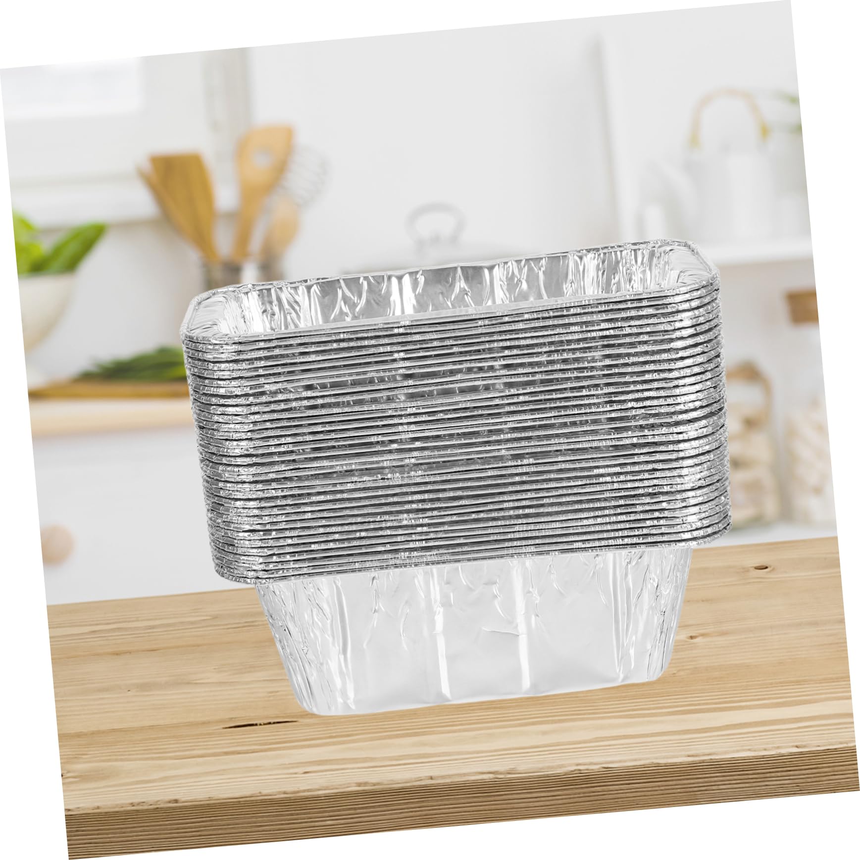 Abaodam Leccarde in Alluminio per Griglia 30 Pezzi, Vassoi Raccogli Grasso per Barbecue e Forno, Resistenti Alte Temperature, Compatibili Accessori Patio Cucina All'aperto