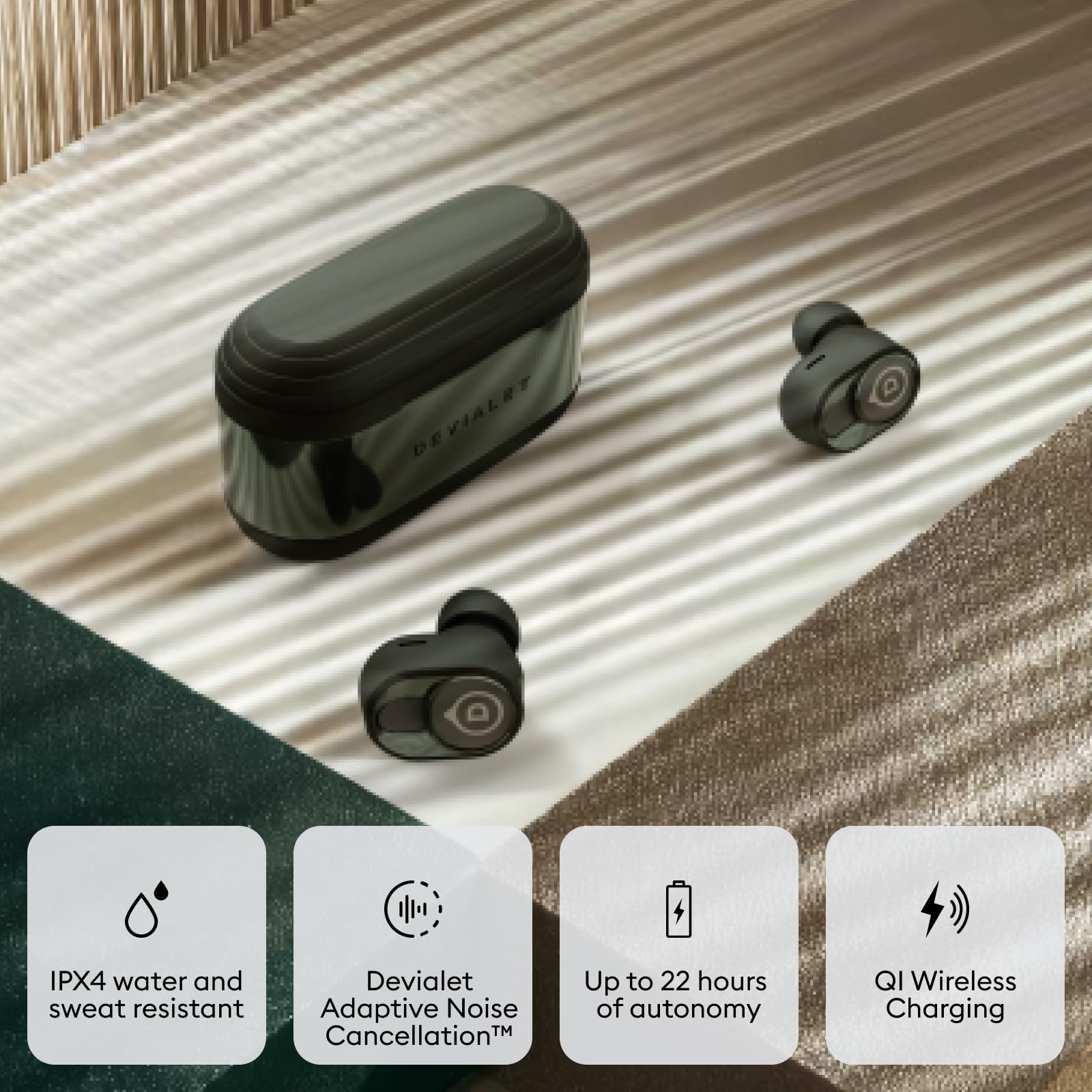 Devialet Gemini II - True Wireless Earbuds Deep Forest - Daily