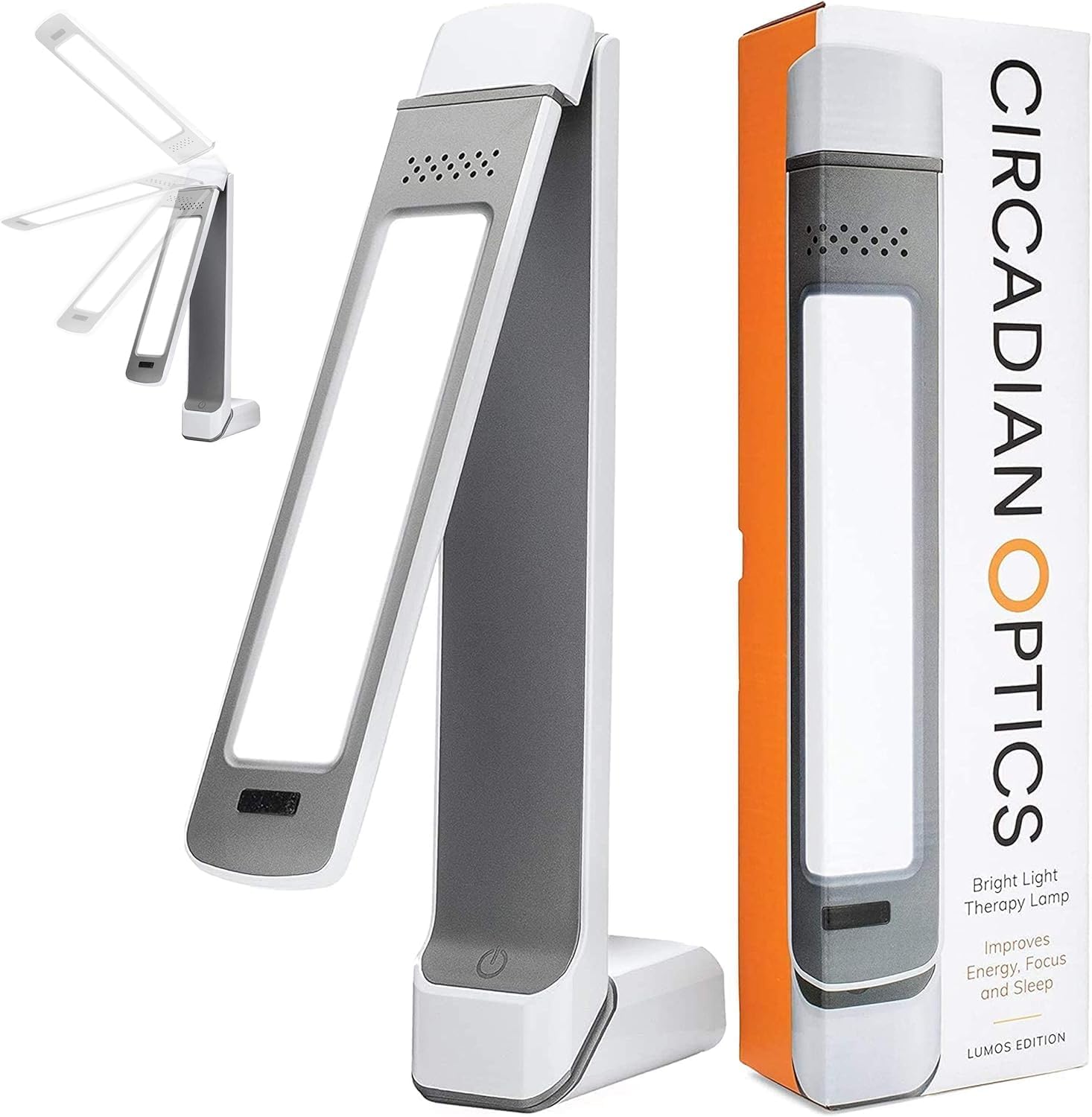 Circadian Optics Lumos 2.0 Bright Light Therapy Desk Lamp | As Seen On Shark Tank | Ultra Powerful 10