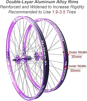 Amazon | MirOdo マウンテンバイクホイールセット 26/27.5インチ