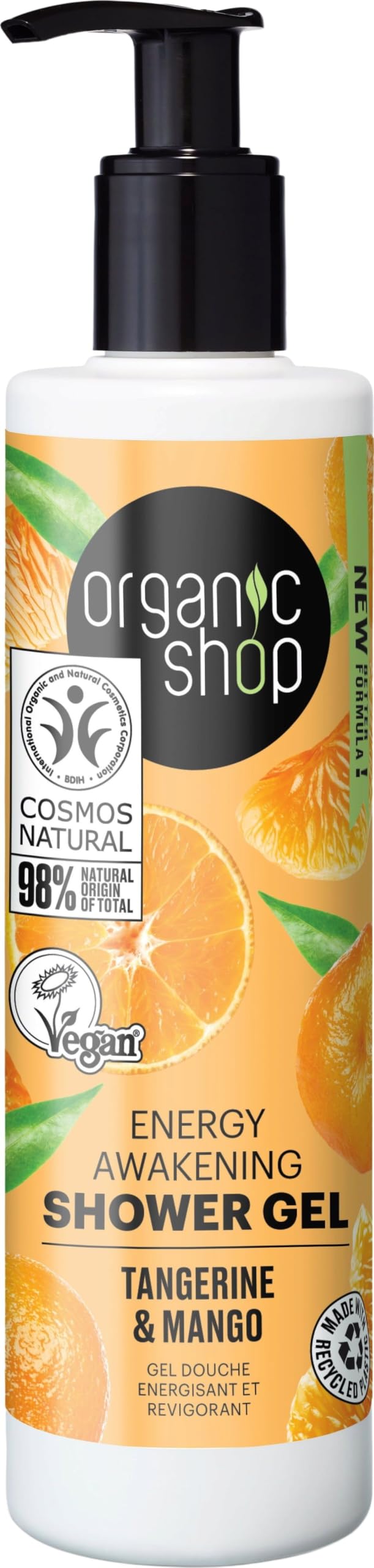 Amazon.com : Organic Shop Shower Gel Awaking Tangerine & Mango