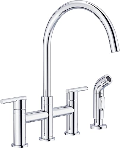 Gerber D424458 Parma 2H - Grifo de cocina, cromado