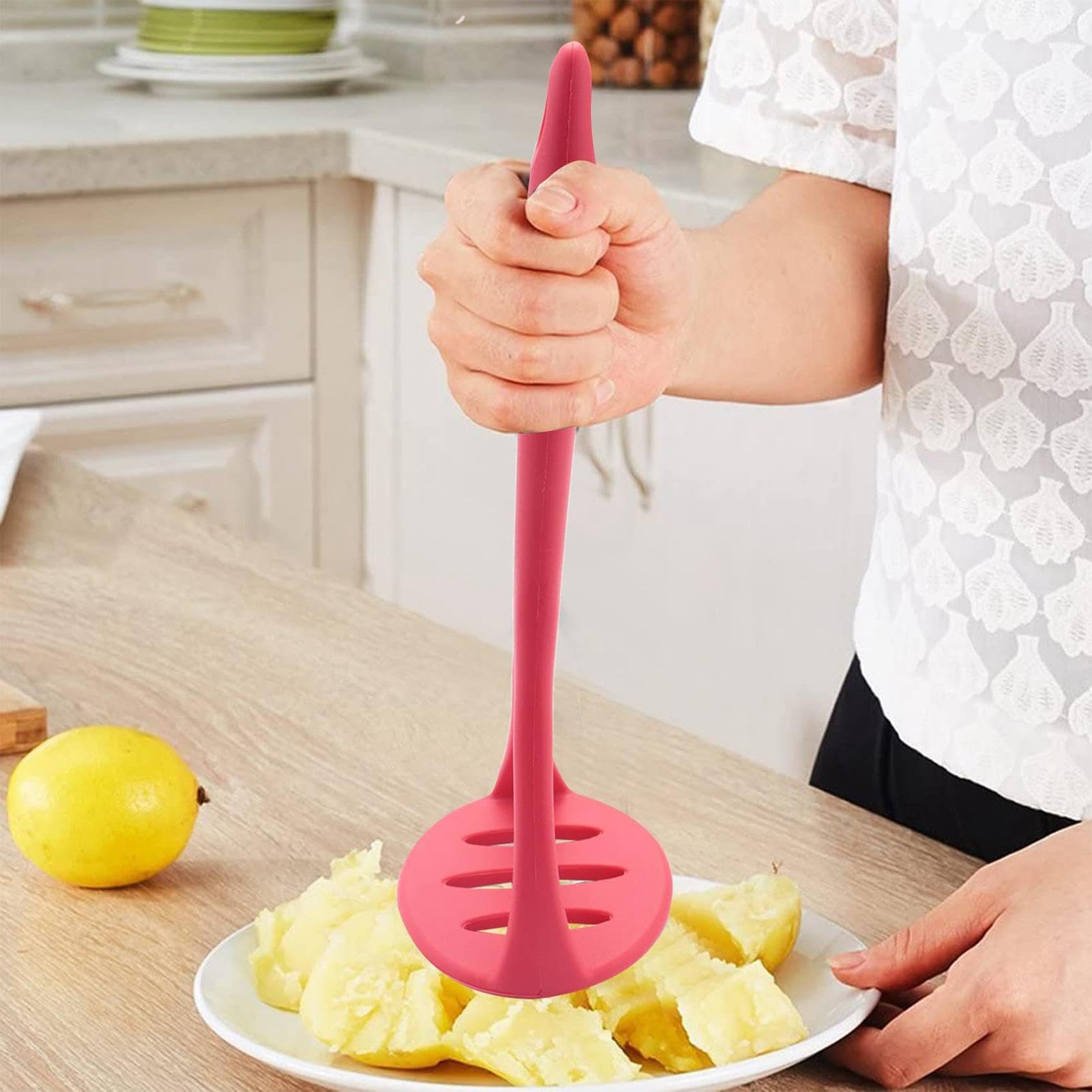 Kartoffelmasher, Küchenmasher Food Smasher Tool Küche Silicone Masher | Küchenmasher -Werkzeug für Kartoffel, Avocado, Bohne, Guacamole, und
