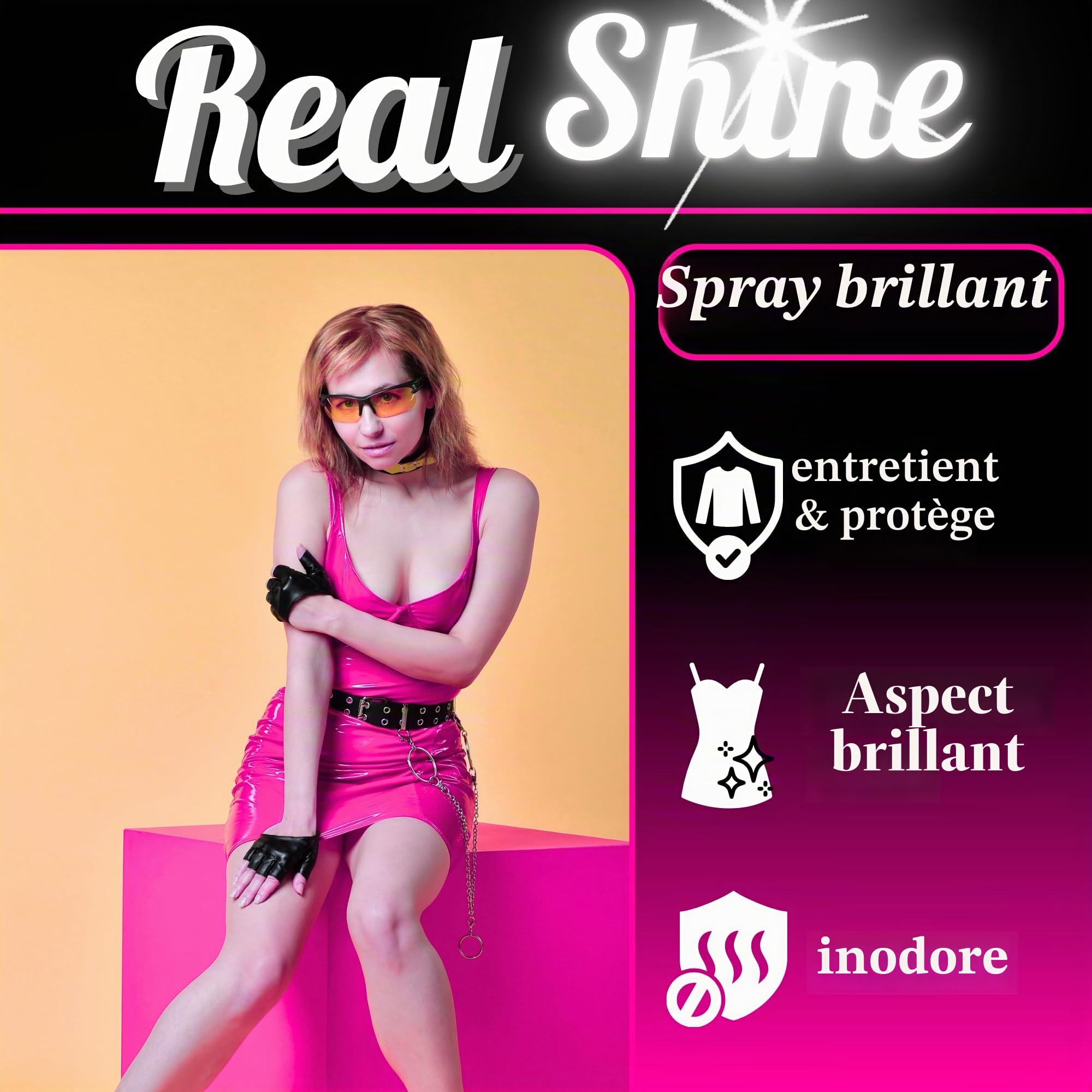 Optimal Products die bessere Lösung Spray brillant pour latex brillant 400 ml