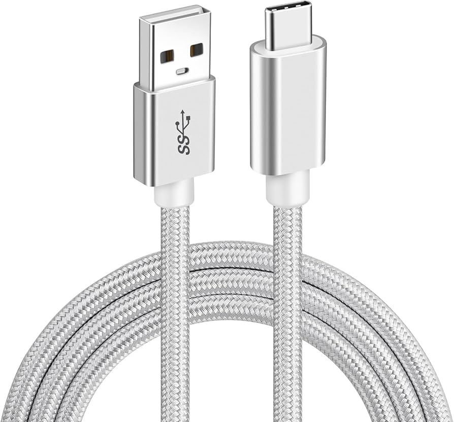 Amazon.co.jp: USB Type C ケーブル (1m, シルバー)【POTRRCIUSUER