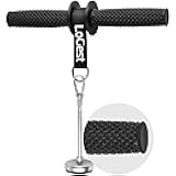 LoGest Forearm Blaster - Forearm Wrist Roller - Training Forearm Workout Equipment - Steel Core with Rubber Non Slip Handles - Build Muscle & Strengthen Target Areas & Grip Use Forearm Strengthener