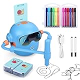 Drawing Robot for Kids New | Interactive Creative Smart Sketchmate Robot | Doodle Bot with 100 Cards & 12 Color Pens, Voice Interaction | Long Battery Life Educational Robots for 5+ Ages Boy Girl
