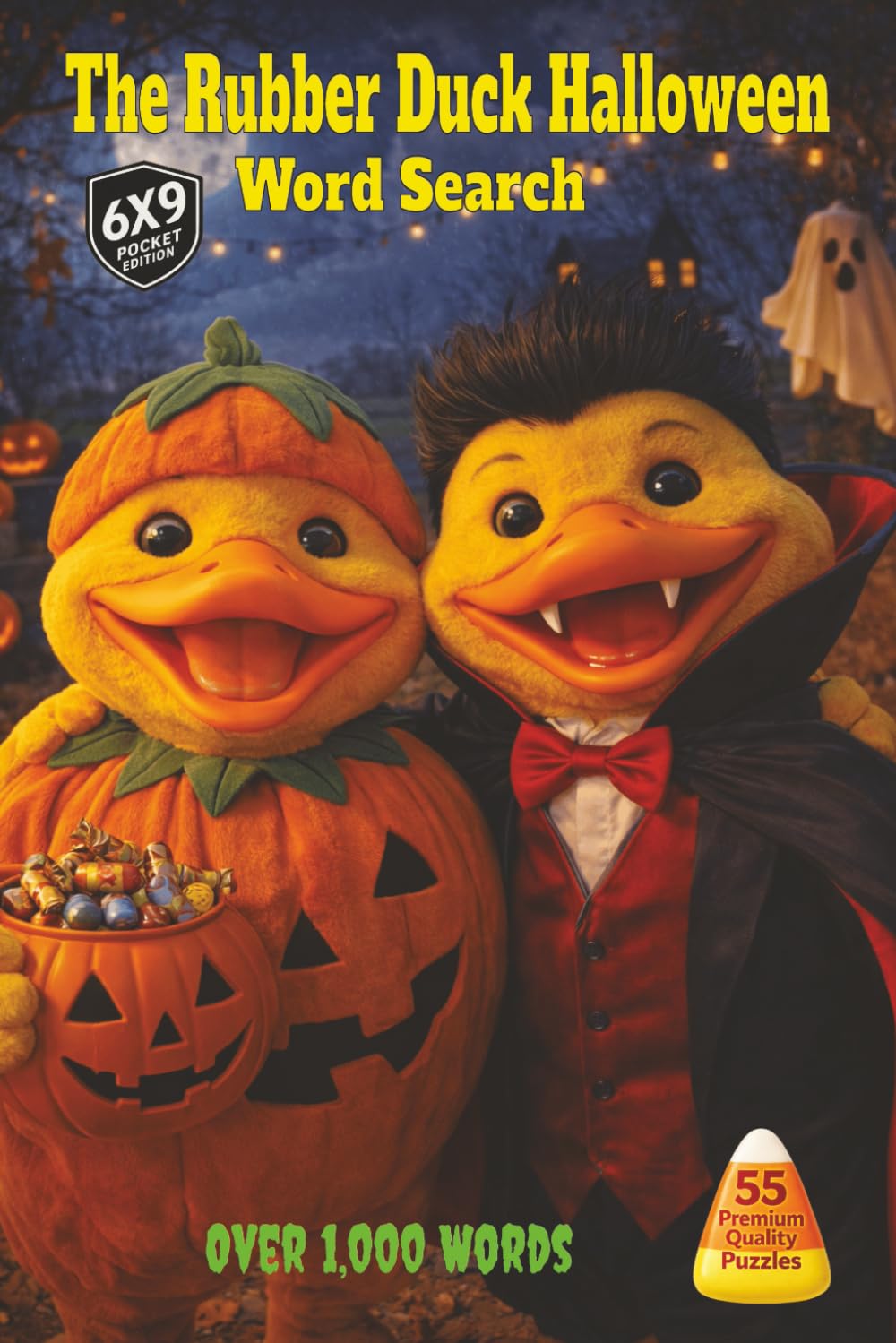 The Rubber Duck Halloween Word Search: From the costumes, doorknocks and laughter of Halloween to the deeper stillness of the turning year in a big book of over 2,000 words and 120 puzzles