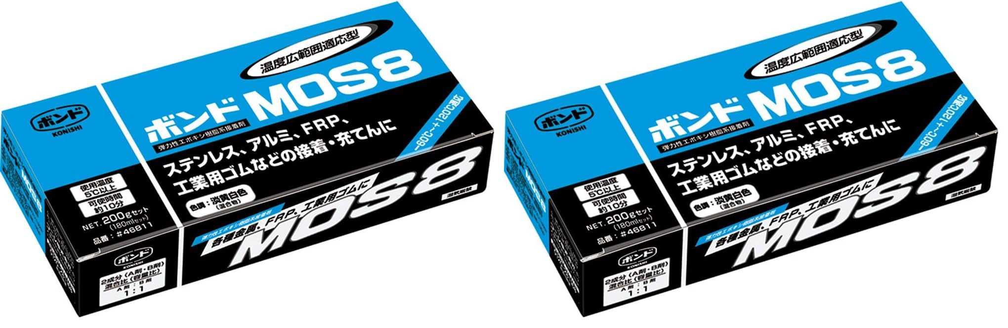 Amazon | ボンド MOS8 200gセット #46811 (× 2) | 接着剤 | 産業・研究
