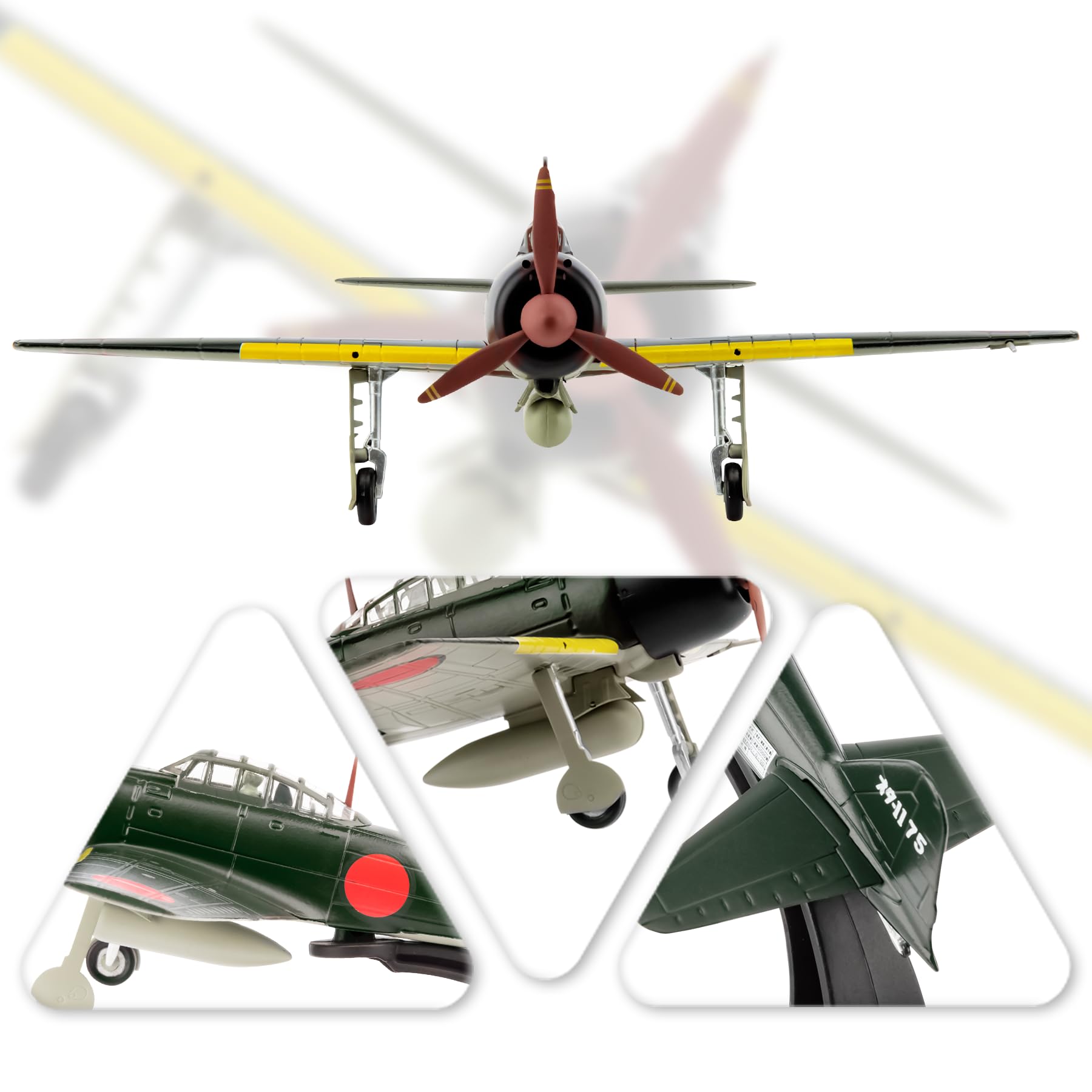 Amazon.com: HANGHANG 1/72 Japan Zero Fighter Plane Metal Aircraft