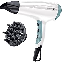 Remington Asciugacapelli 2300W - Leggero e Silenzioso - Generatore di Ioni per lucentezza