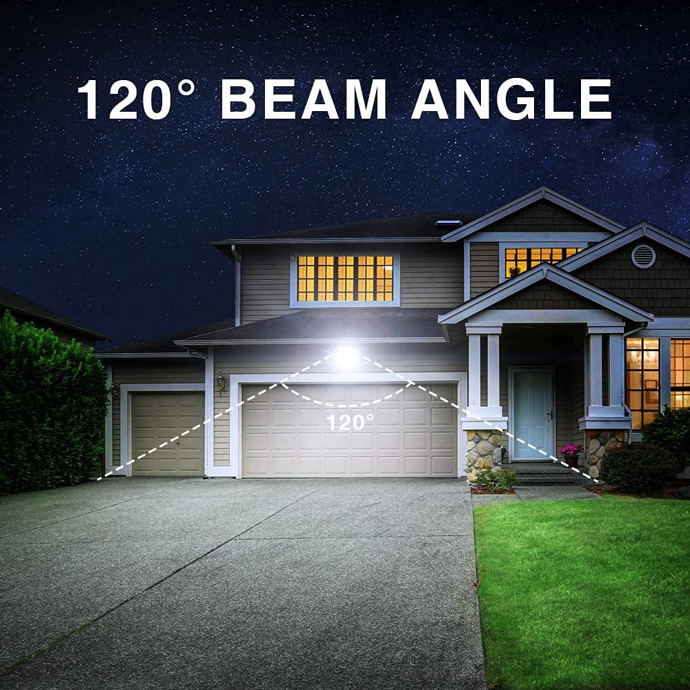 LED Strahler 100W Außen, 10 Stücke 9900LM Superhell LED Fluter, Außenbeleuchtung, IP65 Wasserdicht, 6000K Kaltweiß LED Scheinwerfer für Terrasse Sportplatz (kein Stecker)