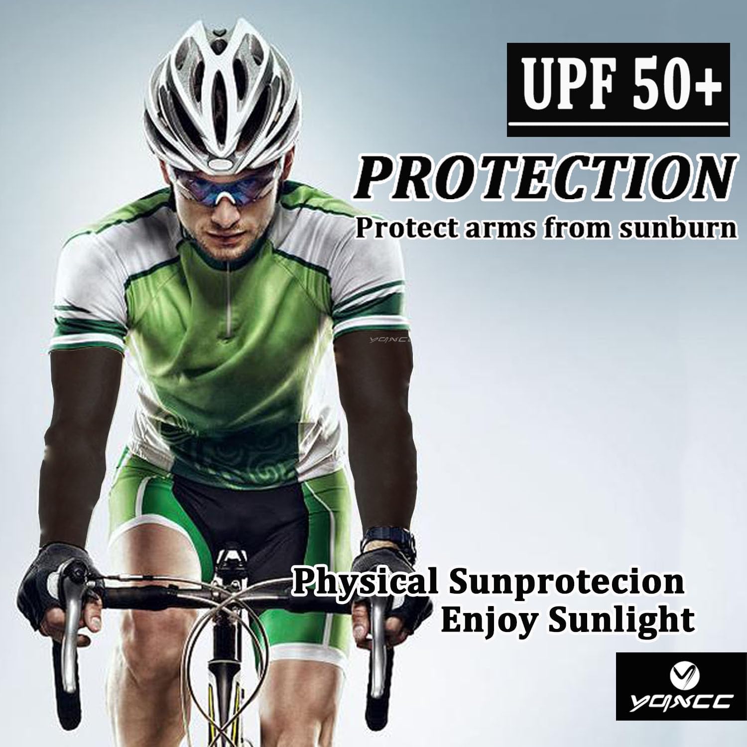 YQXCC 6 Pairs Arm Sleeves for Men Women | UPF 50 Cooling UV Sun Protection | Sports Compression Sleeves - Image 3