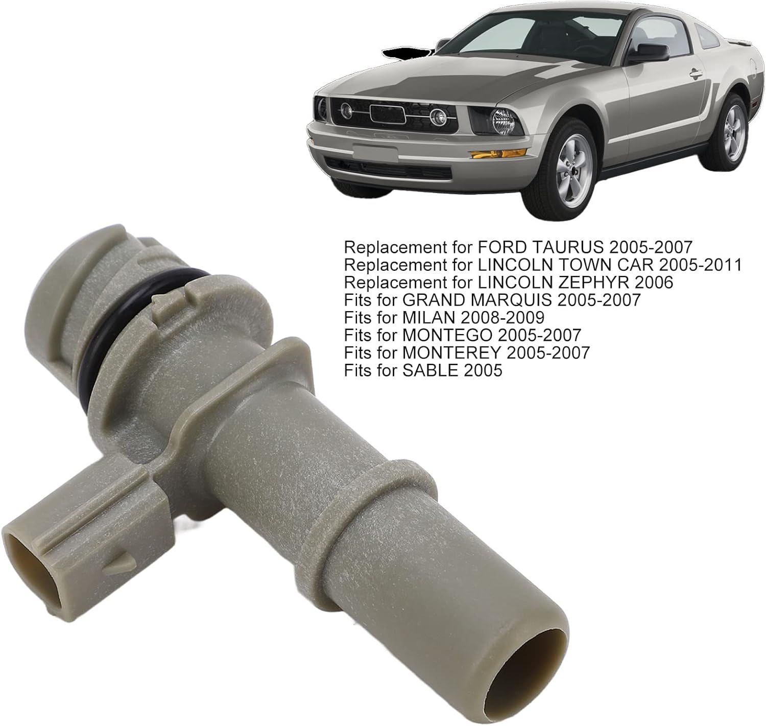 Pilipane PCV Crankcase Ventilation Valve Replacement, PCV Crankcase Ventilation Valve, Crankcase Emission Control Valve, for Crown, 5L3Z 6A666 BA Emission Control Valve