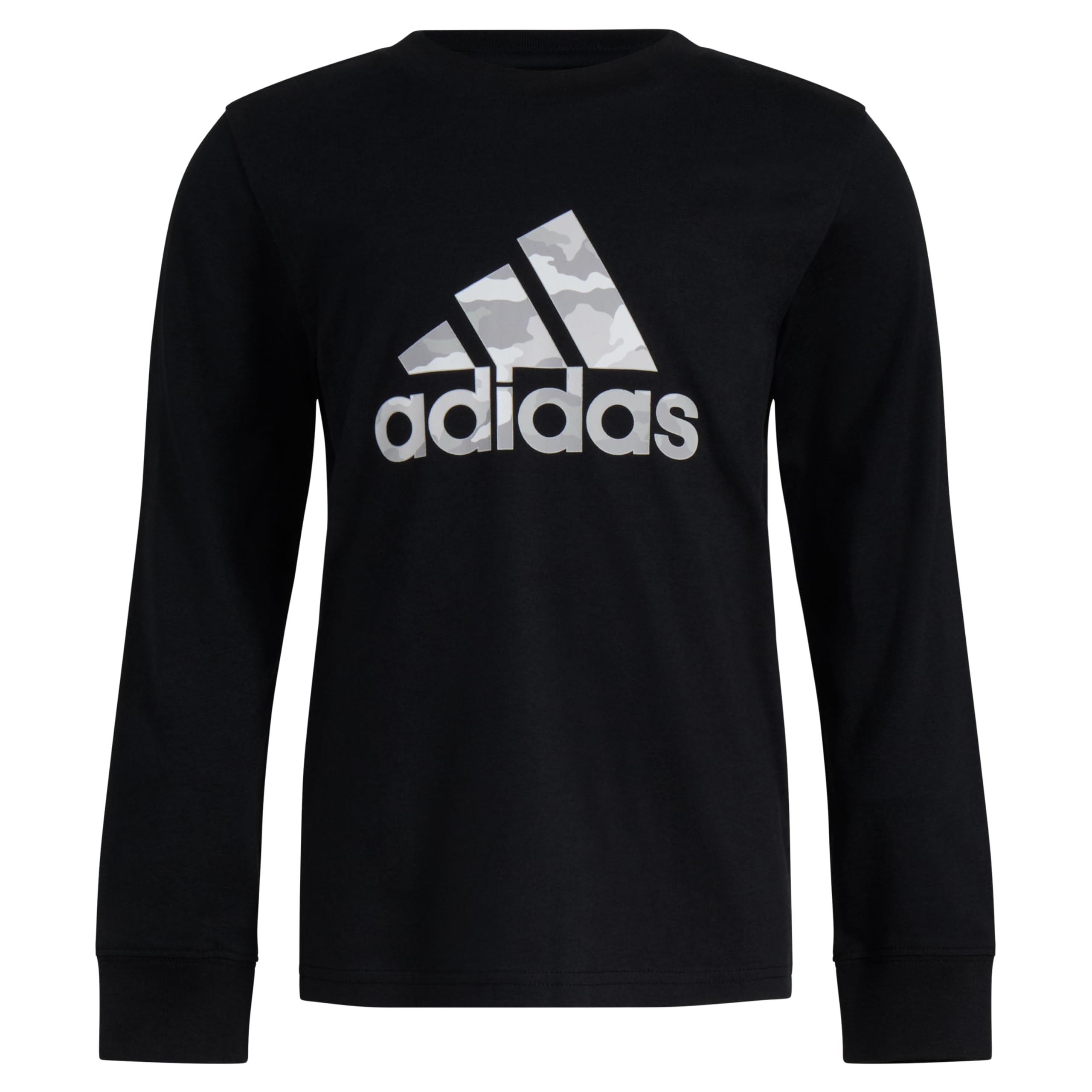 adidas Chłopięca koszulka z długim rękawem z logo moro