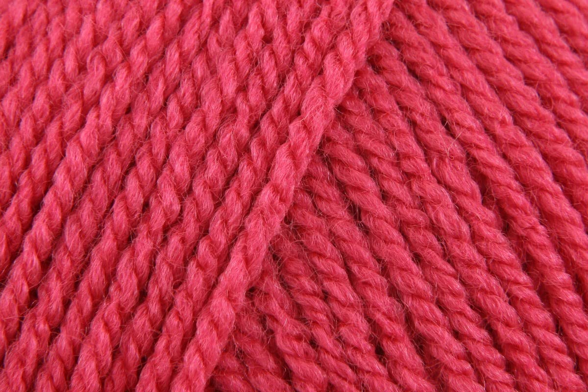 Stylecraft Special DK Crochet Yarn, Soft 100% Double Knitting Wool for Toys, Blankets, Cushion Covers, Jumpers - 100g Balls - Pomegranate (1083) - PK of 3 GET 2 Ball Free=5 Ball