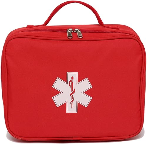 MAXPAND Kit de primeros auxilios bolsa de almacenamiento médico vacía portátil bolsa de rescate bolsa de traumatismo, bolsa de medicina de