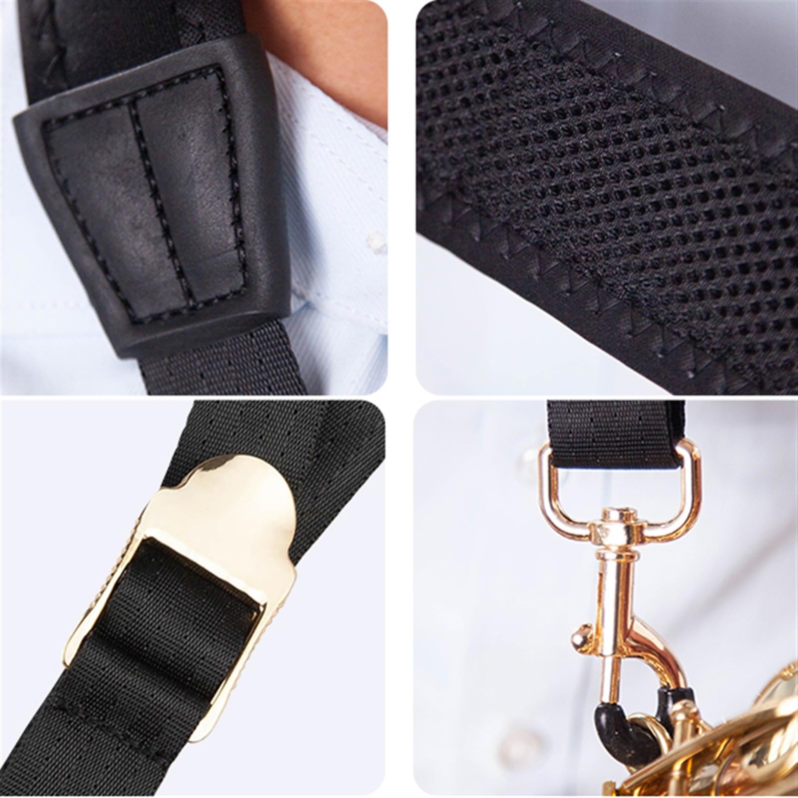 Amazon | アルト テナー サックス ストラップ 広げて厚くした木管楽器