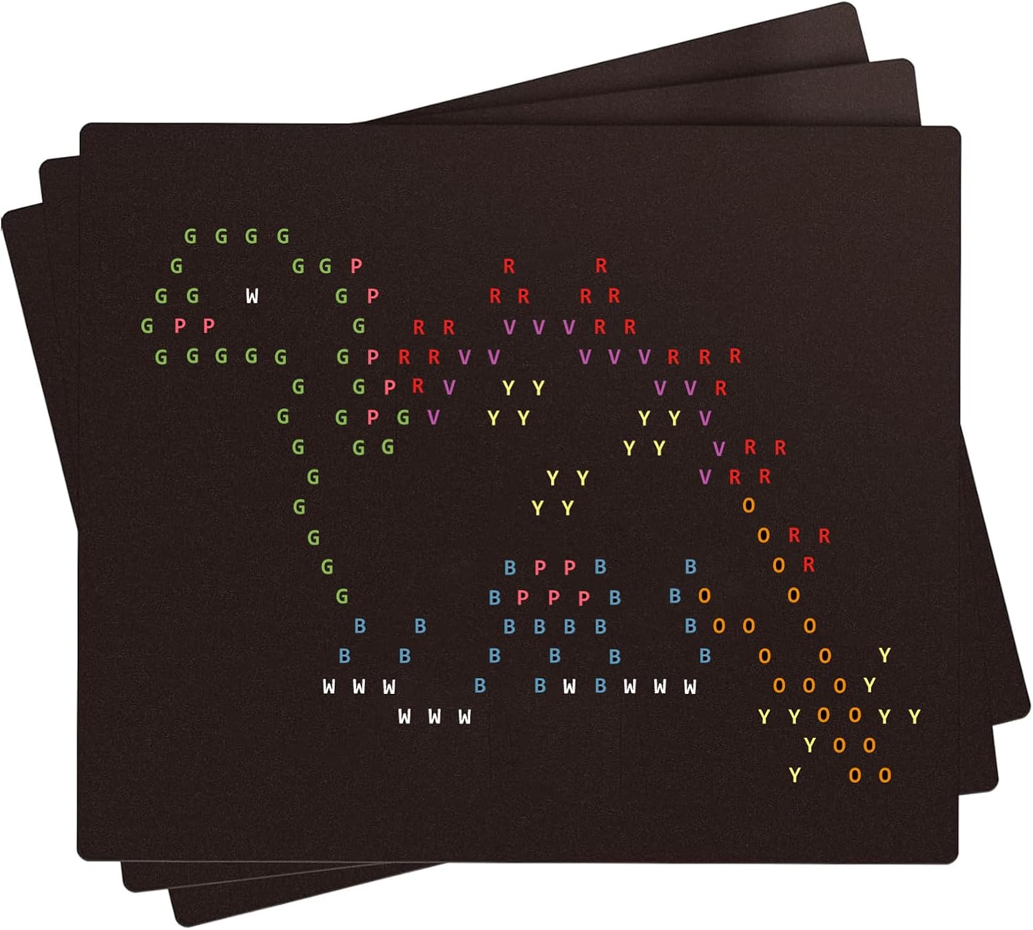 Dinosaur Refill Template for Lite Brite Ultimate Classic, Light Toys Accessories for Light Up Board（12sheets， 8''x6.8'' ，Paper）