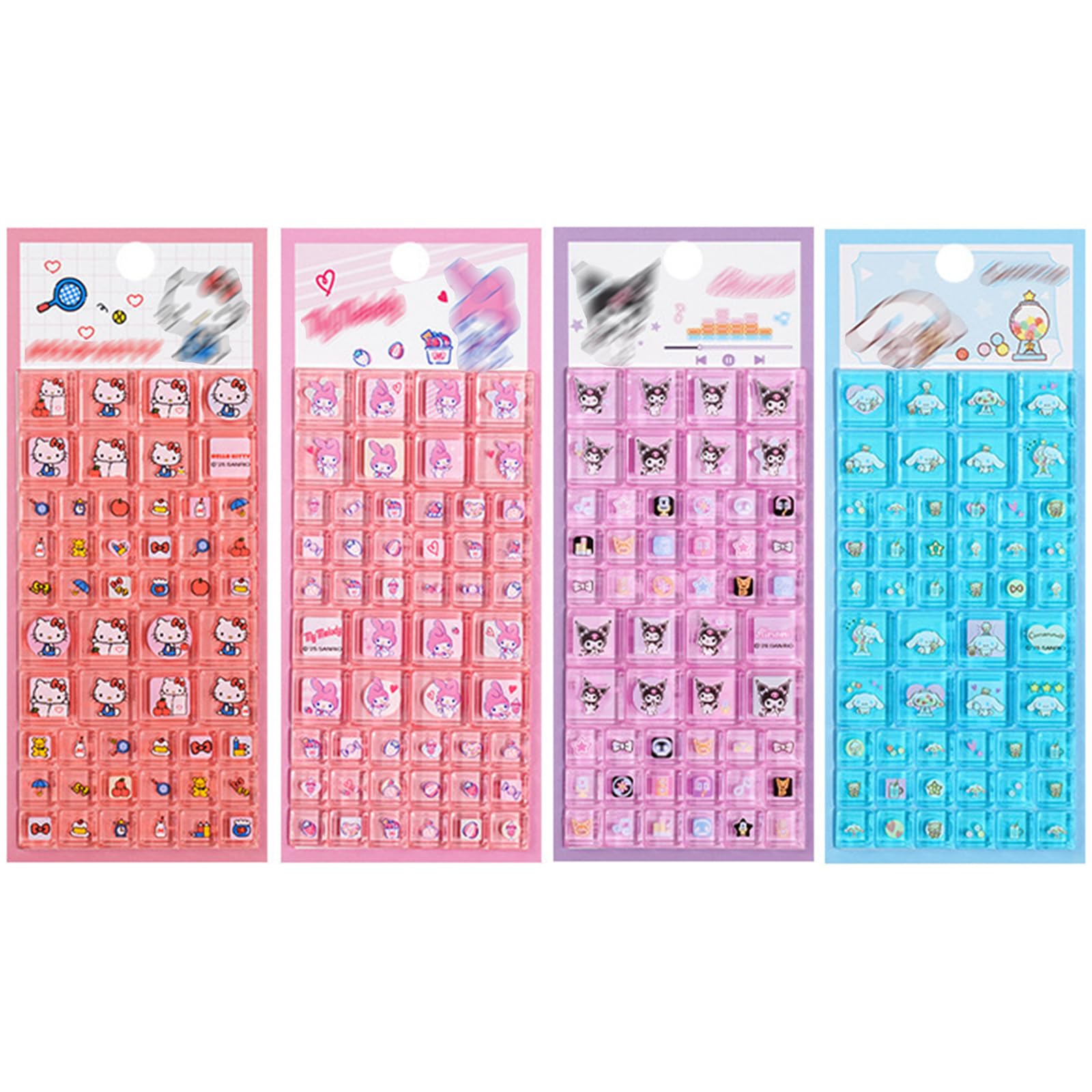 Amazon.co.jp: タイルシール キャラクター ぷくぷく ぷっくり 励まし