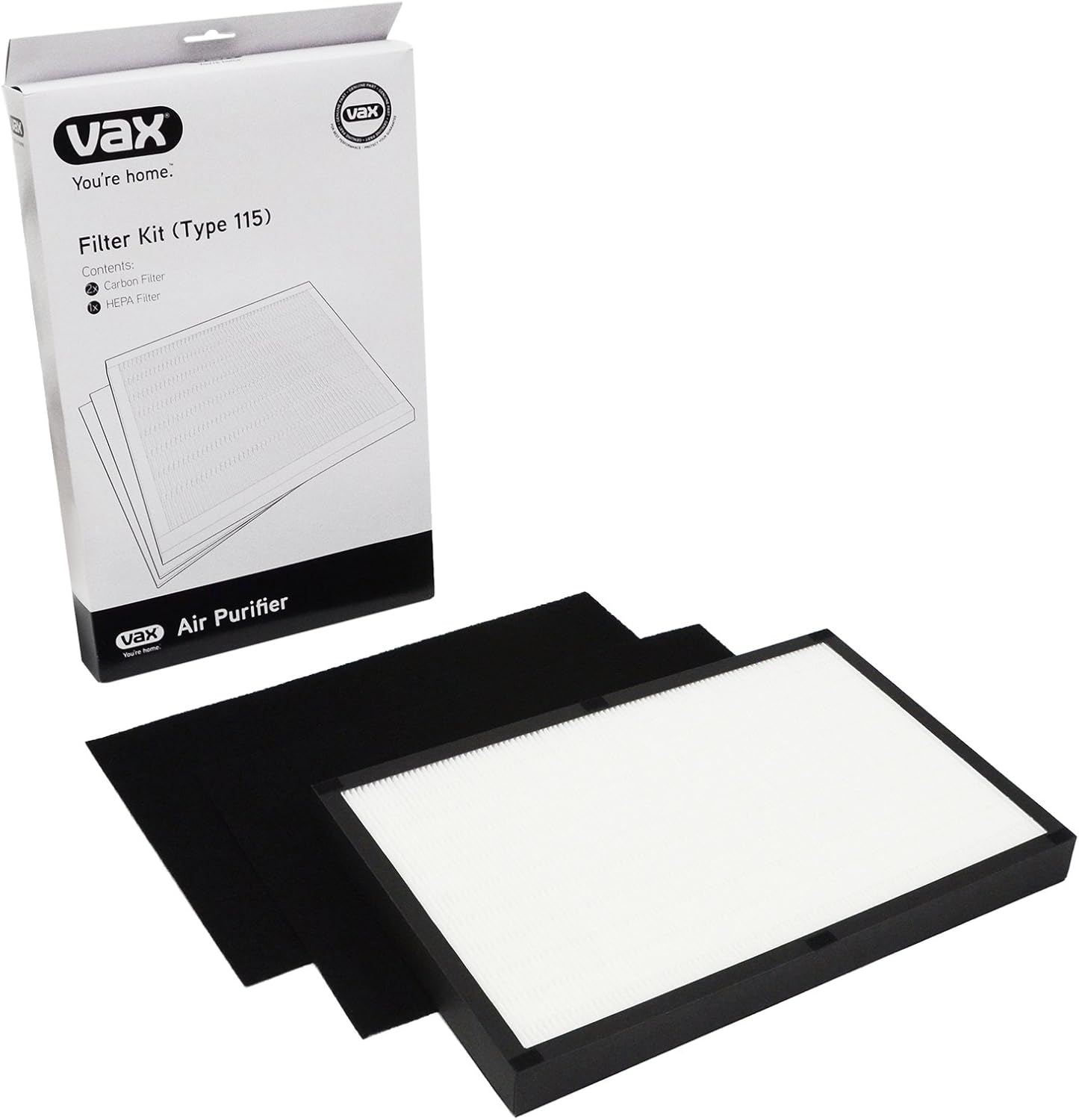 Vax Genuine Type 115 Air Purifier Filter Kit Amazon.co.uk Home & Kitchen