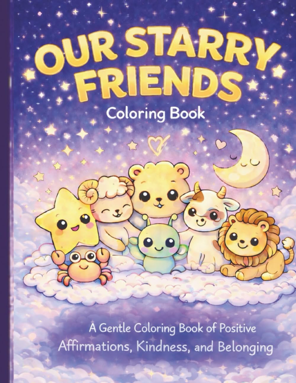 Our Starry Friends: Coloring Book