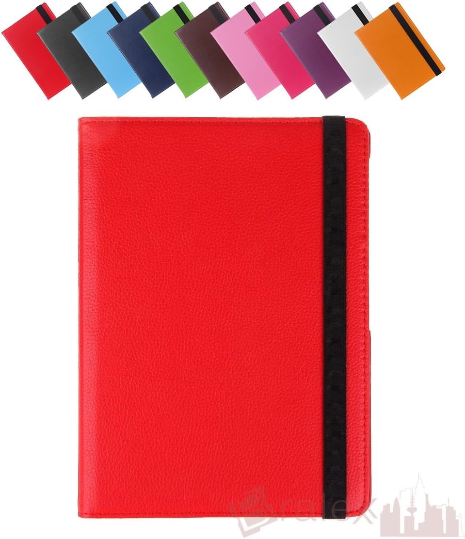 BRALEXX Rotational Protective Case For Samsung Galaxy Tab S 10.5 T800 and Tab S 8.4 T700 red Samsung Galaxy Tab S 10.5 T800