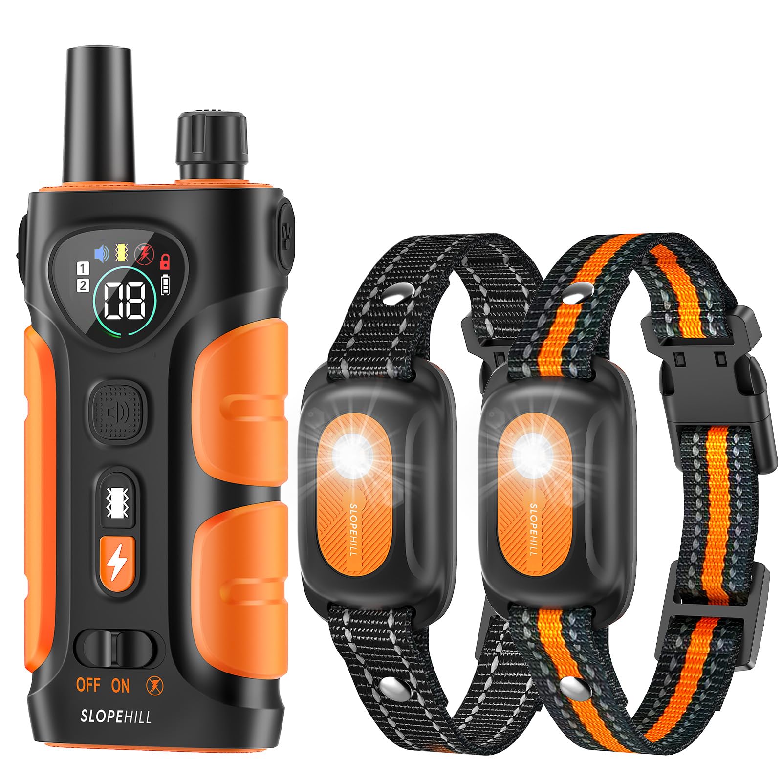 SLOPEHILL Dog Shock Collar 2-Pack