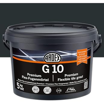 Ardex G10 Premium Joint Grout Flex Mortar 5 kg Anthracite
