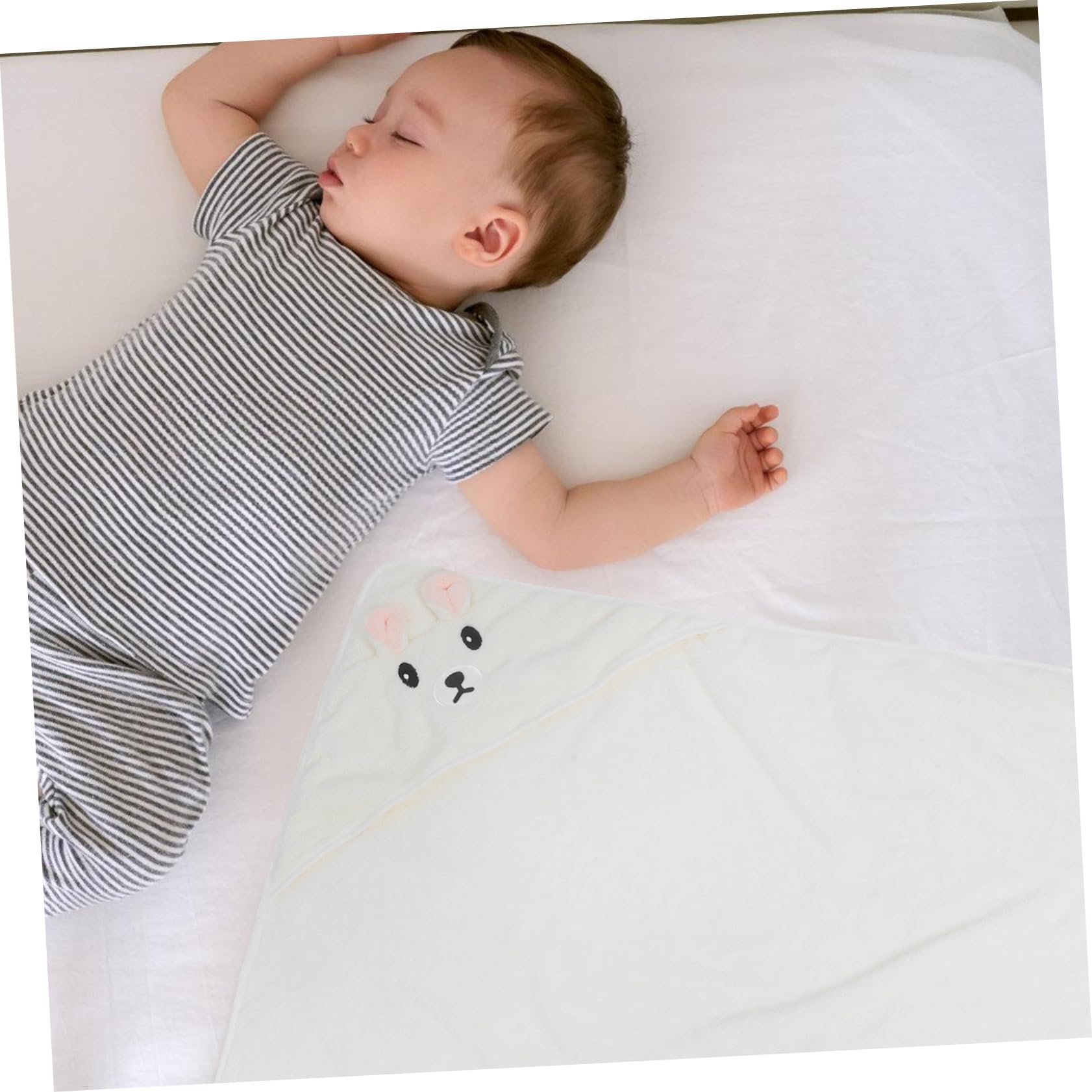 Toyvian Set Di 3 Asciugamani Da Bagno Con Cappuccio Per Neonati Traspiranti Con Motivo A Cartoni Animati