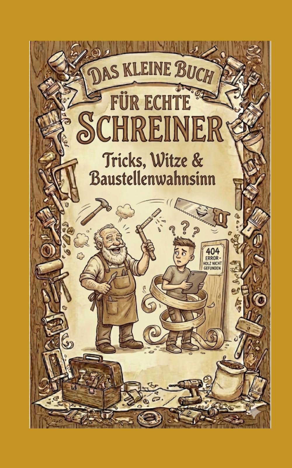 Das kleine Buch für echte Schreiner: Tricks, Witze & Baustellenwahnsinn