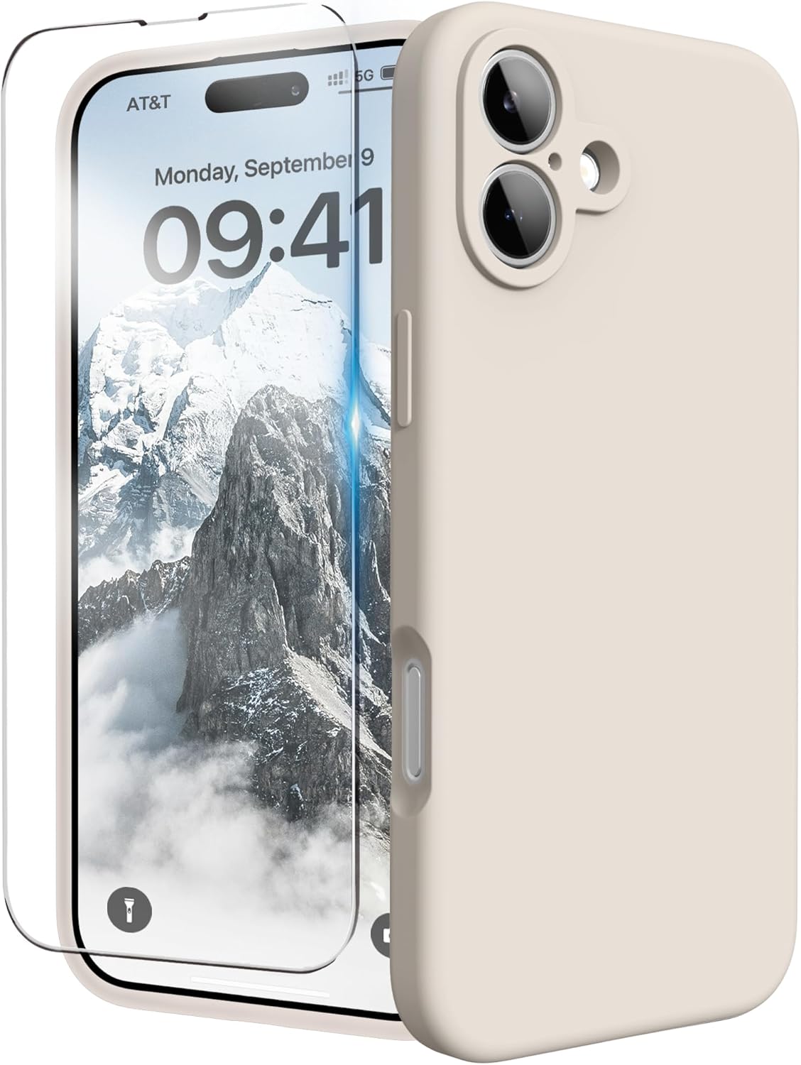 INGIDO for iPhone 16 Case, Liquid Silicone Case with Camera Protection Soft Gel Rubber Cover with Mi… INGIDO for iPhone 16 Case, Liquid Silicone Case with Camera Protection Soft Gel Rubber Cover with Mi…