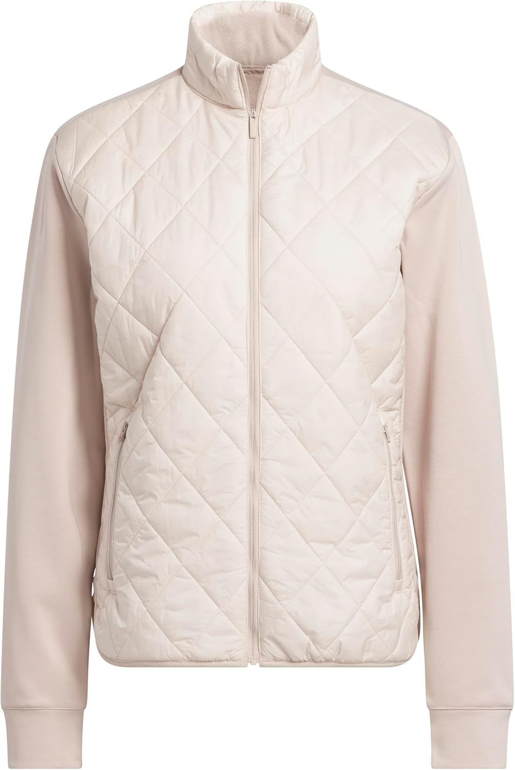 adidas Women's Ultimate365 Quilted Full-Zip Jacket, Wonder Taupe, Medium