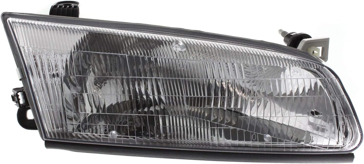 Garage-Pro Headlight Assembly Pair for Toyota Camry CE LE XLE 1997-1999 Halogen With Bulbs, Driver and Passenger Side, W/Corner Light Replaces# 81150AA010 81110AA010 81510AA010 81520AA010