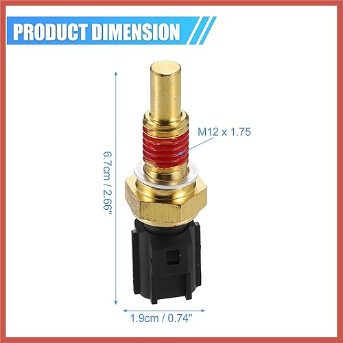 Miniatura 4 de ACROPIX Sensor de temperatura del refrigerante del motor No.8L3Z6G004A para Ford F-150 1997-2010 Sensor de temperatura del agua Piezas de coche