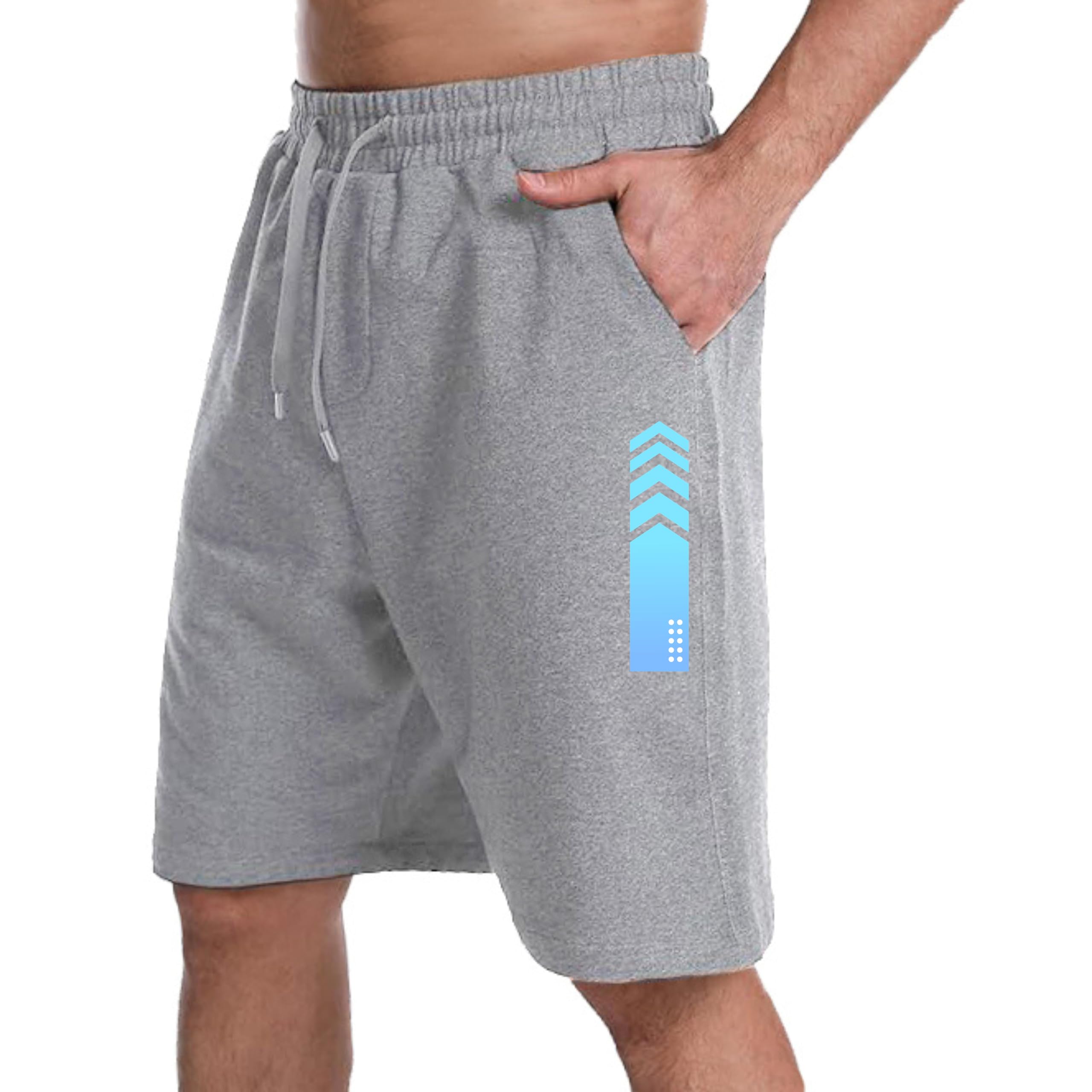 KART BLACKPlus Sizes Men's Cotton Knee length Shorts(XXL,3XL,4XL,5XL,6XL,7XL,8XL shorts) | Stripe Printed Shorts | Casual and Night Wear Mens Shorts