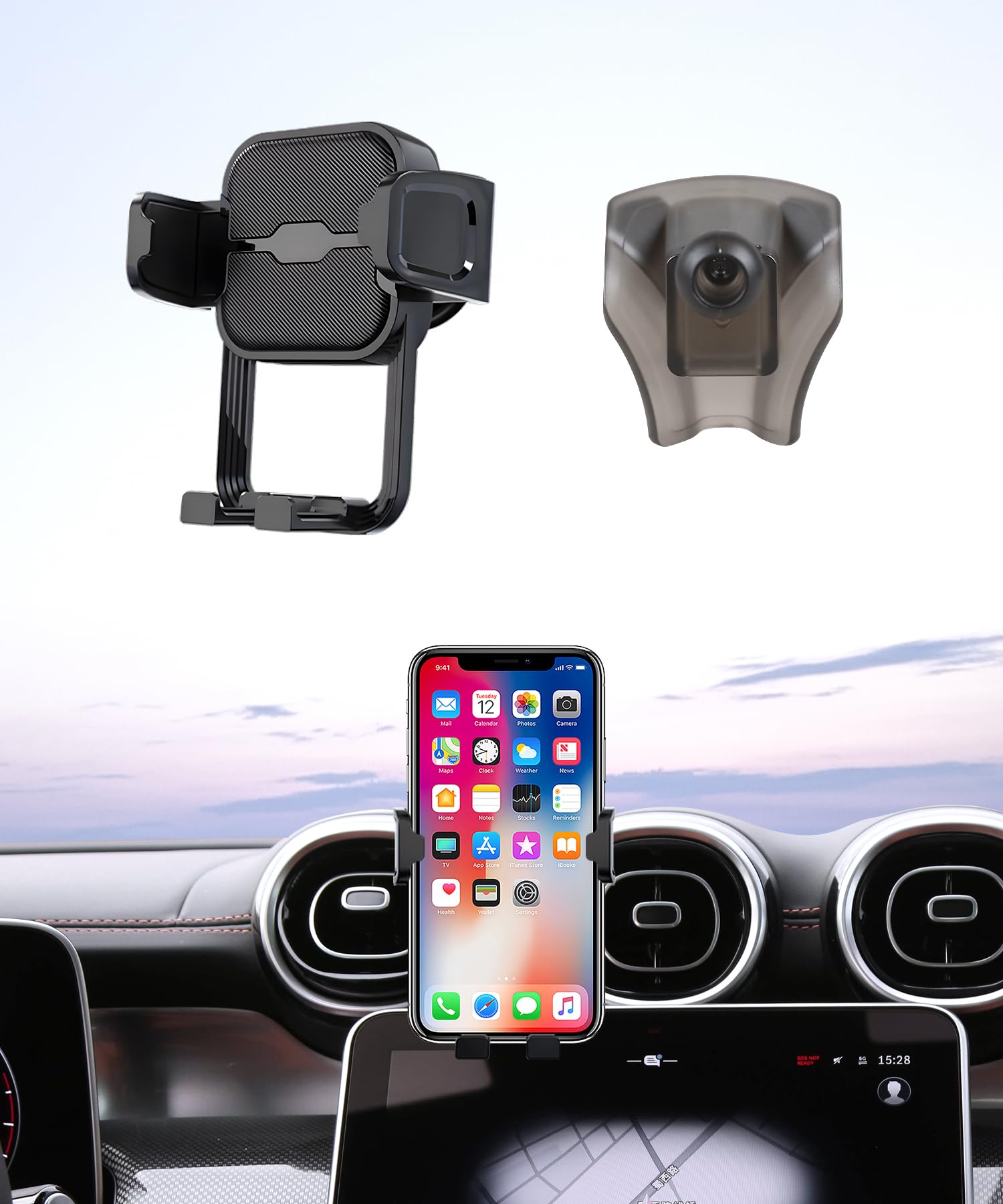 Masergogo Mercedes C-Class Phone Holder