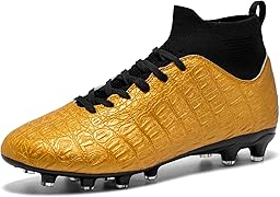Boys Football Shoes Kids Girls FG/AG Soccer Athletics Training Sport Running Shoes Profession Competition Teenager Indoor Outdoor Cleats Sneakers