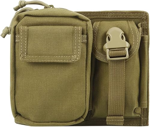 Bolsa táctica EDC Molle Cinturón Cintura Gadget Bolsa de herramientas Compacto Utilidad Bolsa 1000D Nylon disponible en Yaxa Costa Rica