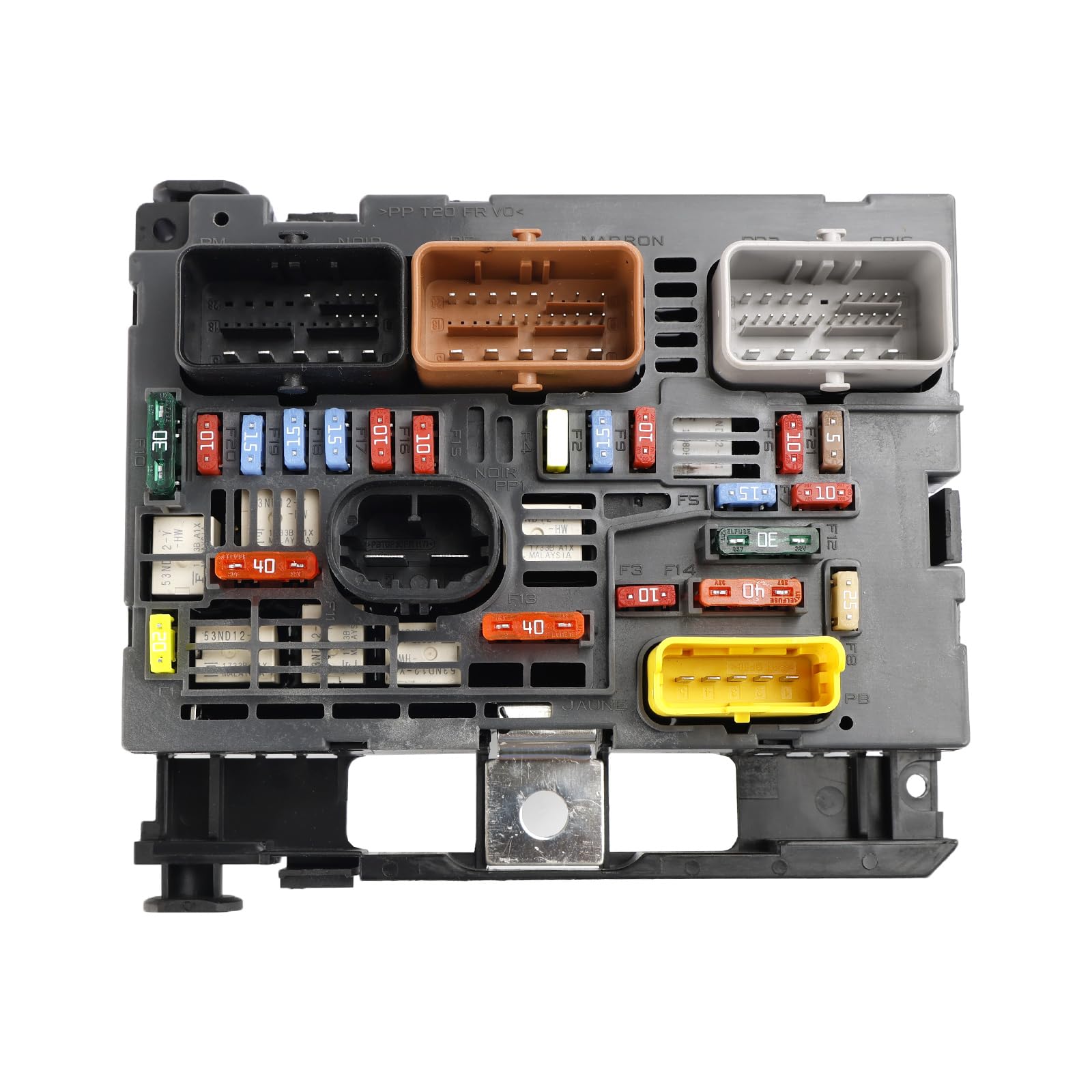 Cassetta dei fusibili per auto, modulo BSM 9807028780, adatta per Citroen Berlingo C4 C8, adatta per Peugeot Partner 307 2007