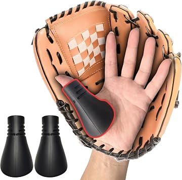 Catcher Thumb Guard for Baseball & Softball - Silicone Catchers Thumb Protector Shield | Reduce Sting & Hand Injury | Training Aid Glove Padding Accessory for Catcher Gear Men/Women/Youth