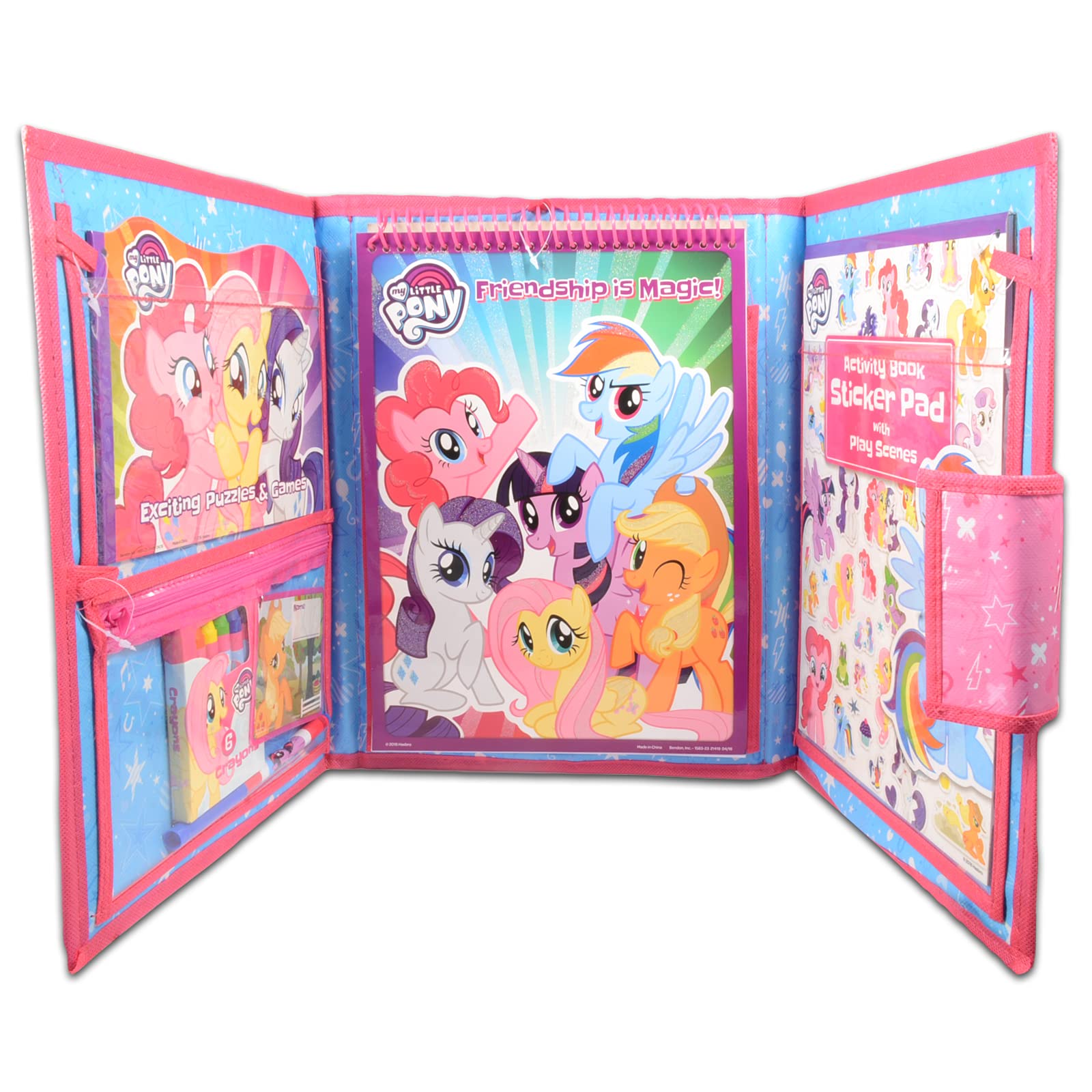 MLP Shop, My Little Pony Ultimate Sticker Activity Pack and Coloring ...