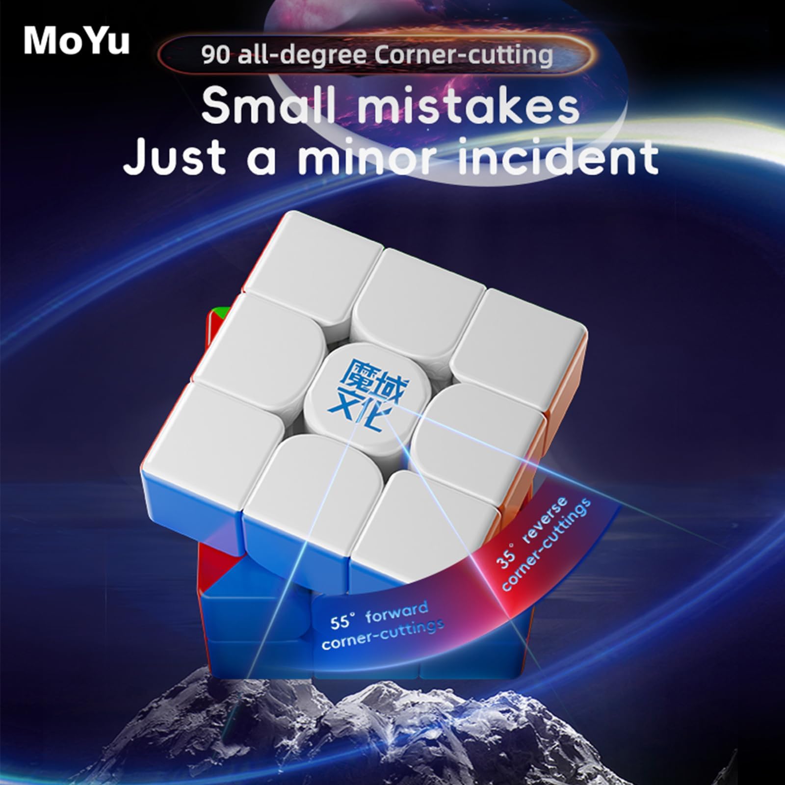 woomyshipping（HanDam）　0310 MoYu WeiLong WR M 3x3 V9 (Magnetic, MagLev, 20-Magnet Ball