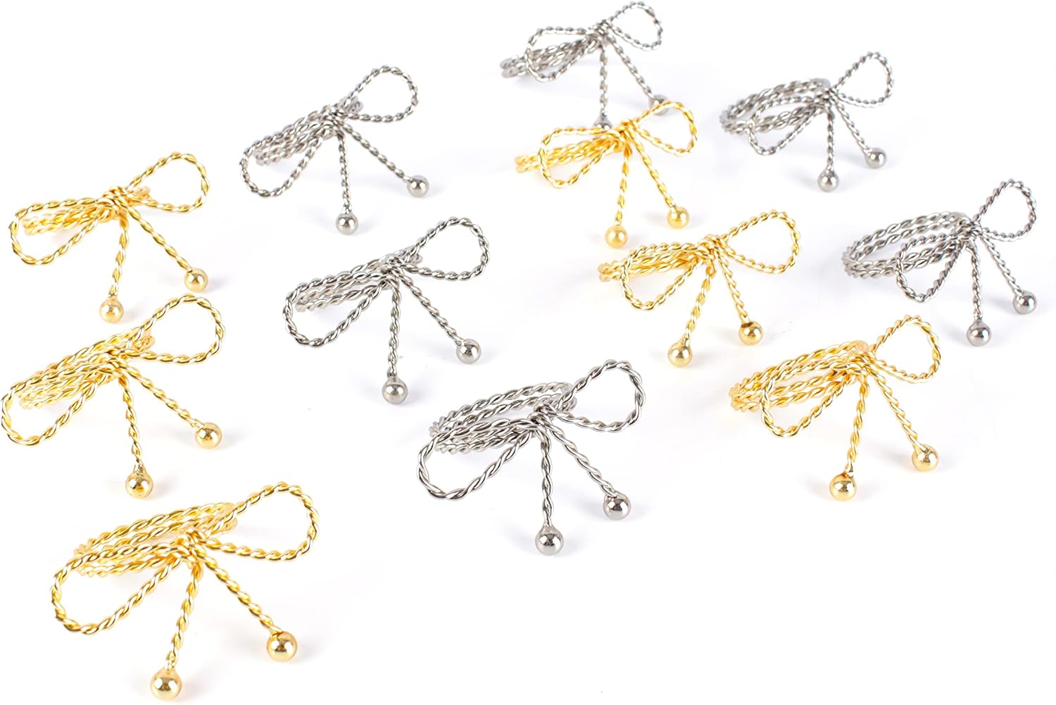 Napkin Ring Holders, Napkin Rings, Napkin Rings Set of 12