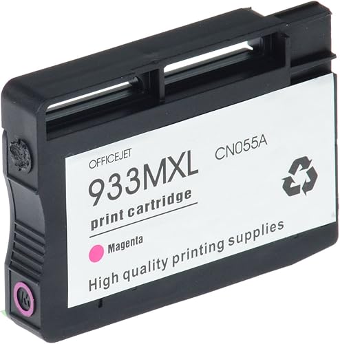 Cartucho de tinta magenta 933XL 933 XL CN055AN de alto rendimiento para impresoras Officejet 6100 6600 6700 7110 7510 7610 7612