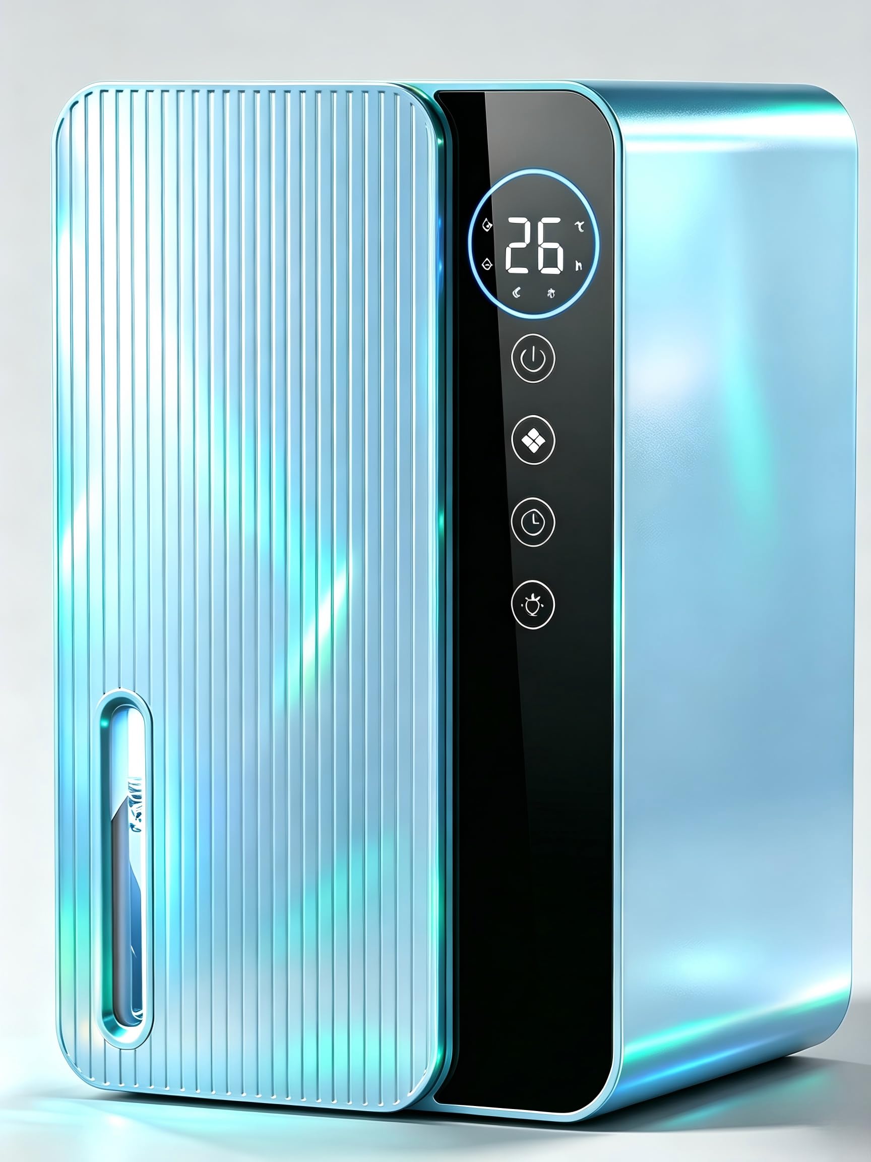 Zenolix Deumidificatore a compressore per casa con modalità asciugatura bucato (Aurora Cyan)